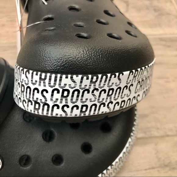 Crocs Men’s Crocband Logo Motion Clog Sandals -NEW - Picture 7 of 9